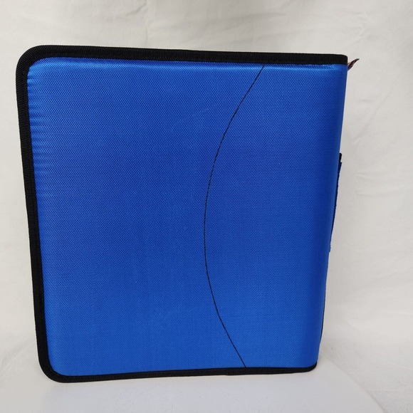 NEW Case It The Dual 2 in 1 Dual 1.5 D-Ring Binder 3" Capacity Trapper Keeper - Picture 4 of 10